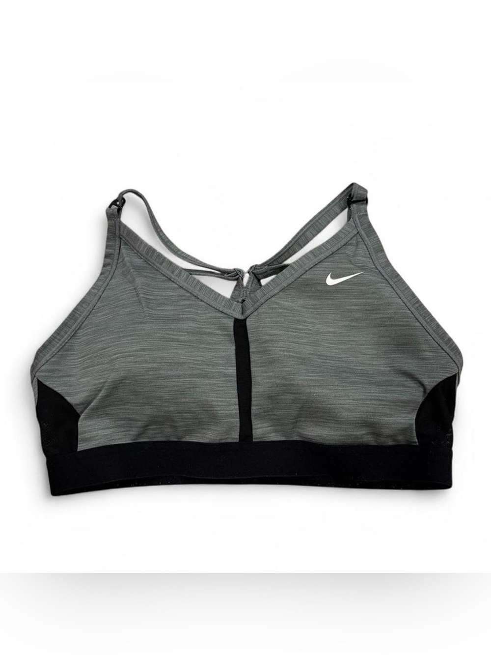 Nike grey sports bra